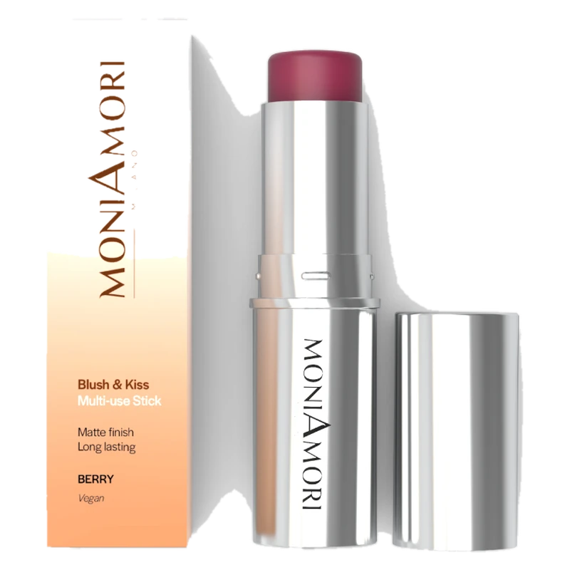 MoniAmori Blush & Kiss Multi-Use Stick – Berry