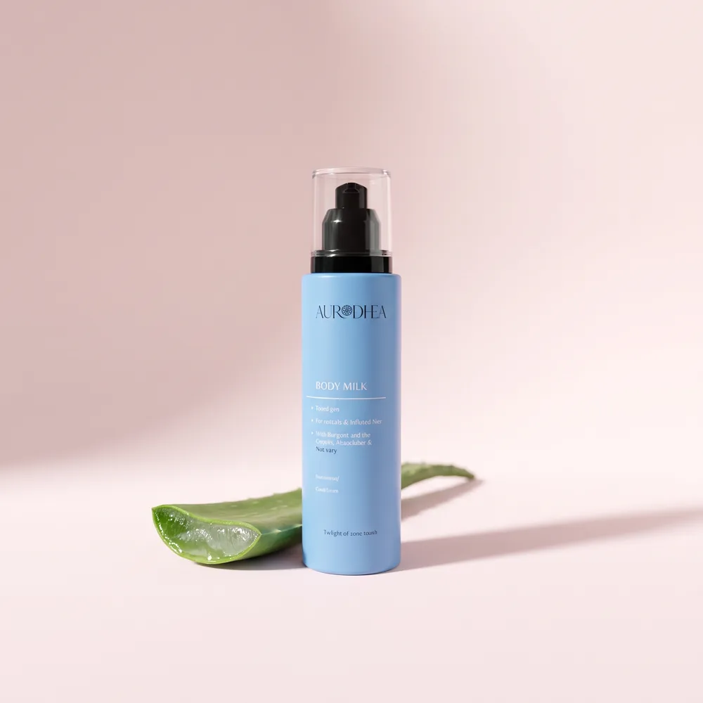 Aurodhea Baby Körpermilch mit Hafer- & Ringelblumenextrakt, Sheabutter & Aloe Vera