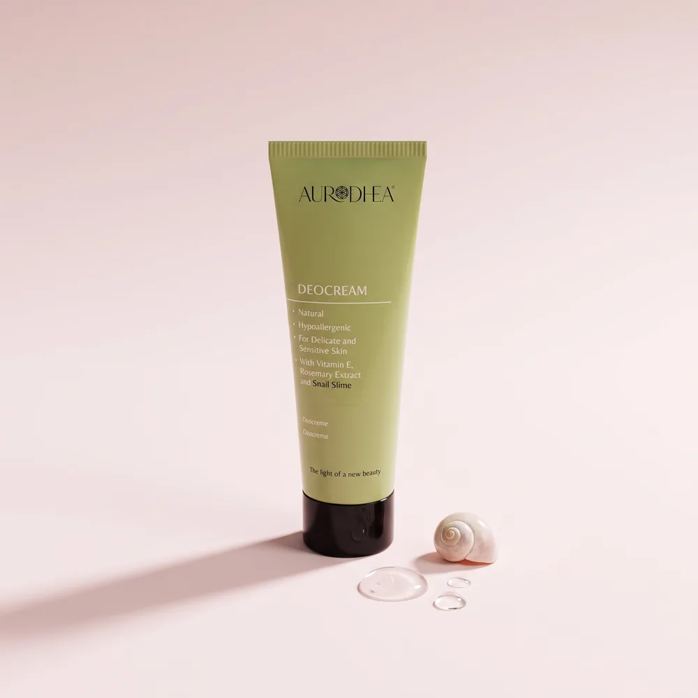 Aurodhea Deocreme mit Vitamin E, Rosmarinextrakt & Schneckenschleim