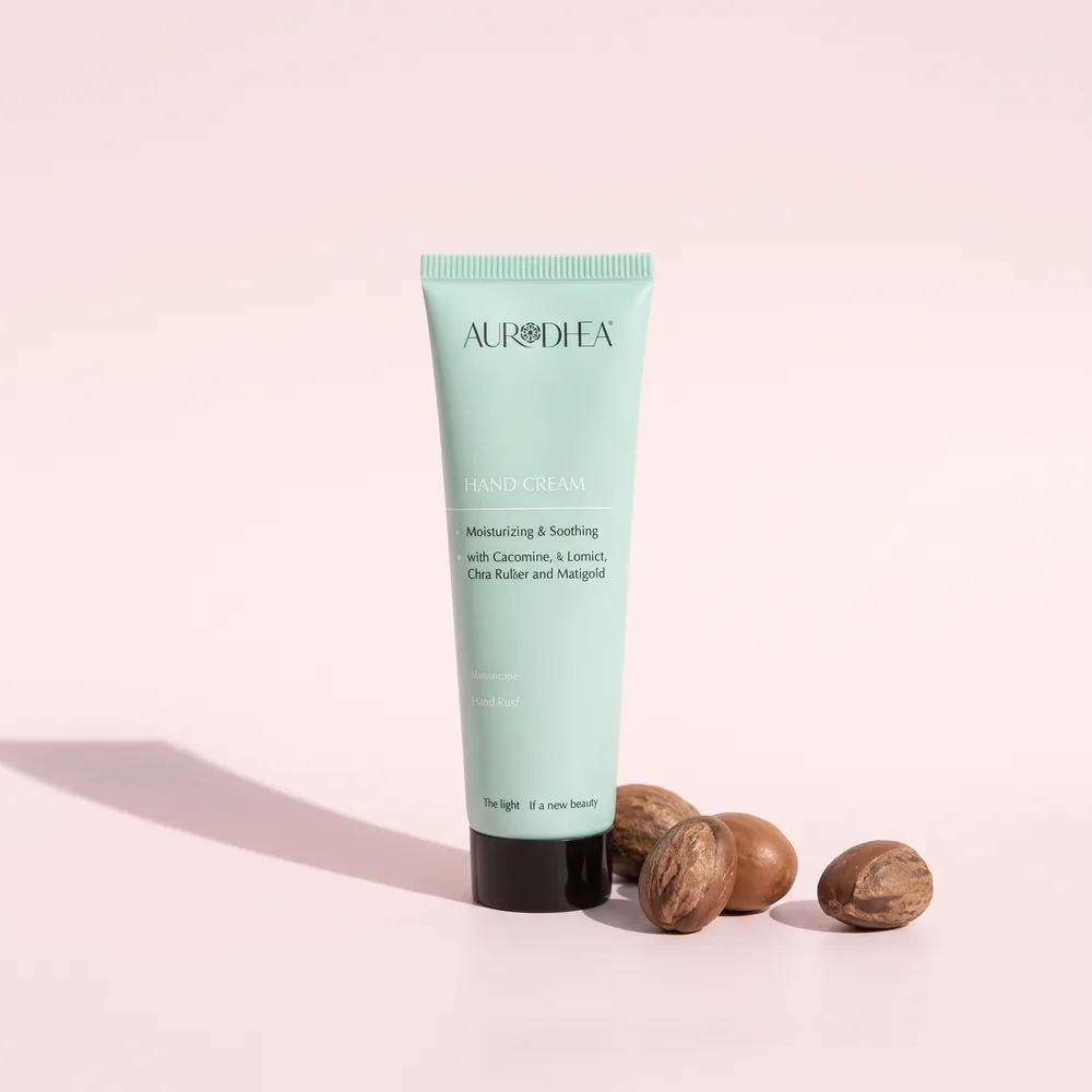 Aurodhea Handcreme mit Kamille, Vitamin E, Sheabutter & Ringelblume