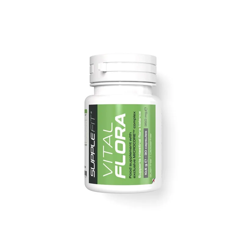 SuppleFit VITALFLORA Probiotika Kapseln für Darmflora Balance