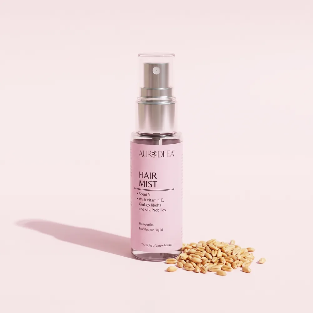 Aurodhea Haarparfüm mit Vitamin E, Ginkgo Biloba & Seidenprotein