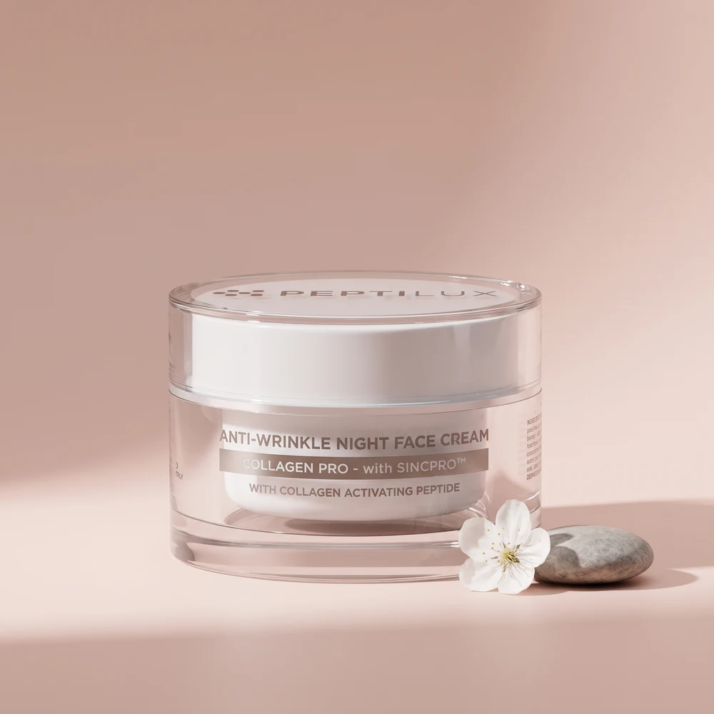 Peptilux Anti-Falten Nachtcreme Collagen Pro mit Sincpro™