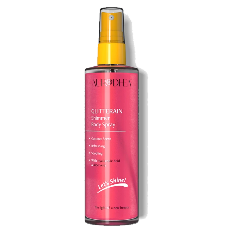 Aurodhea Glitterain – Pink Shimmer Body Spray