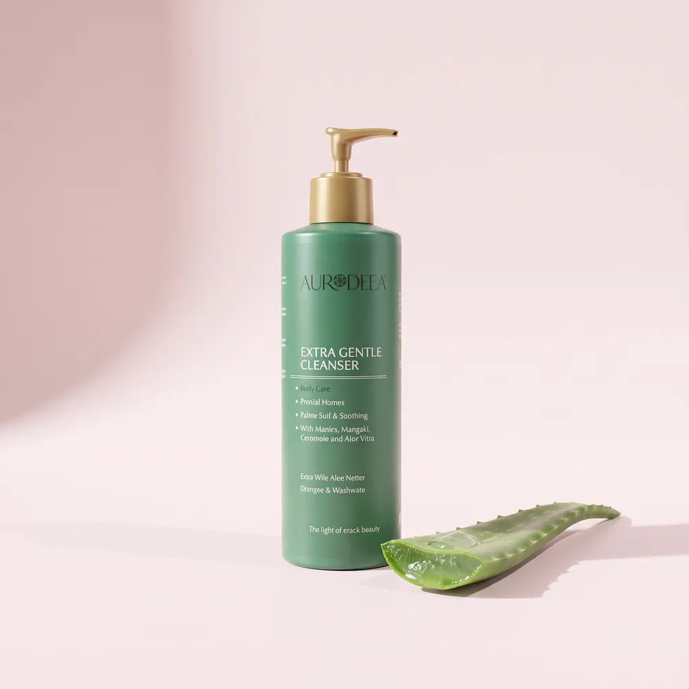 Aurodhea Baby Waschlotion mit Malve, Ringelblume, Kamille & Aloe Vera